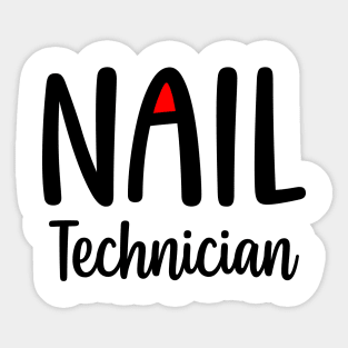 Nail Technician Sticker